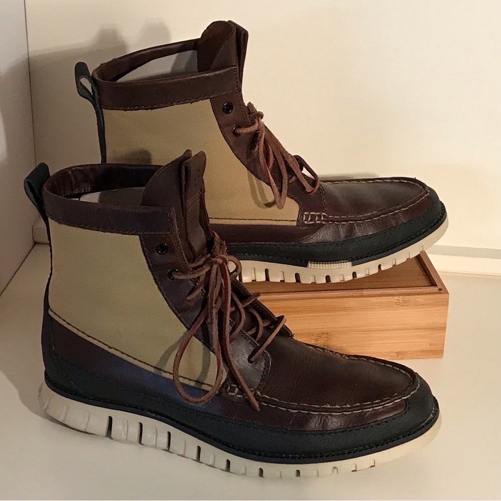 Cole Haan Zero Grande OS Moc Toe Boot (9.5)